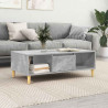 Stolik kawowy Betonowy szary 102 x 55 x 35 cm
