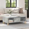 Stolik kawowy Betonowy szary 102 x 55 x 35 cm