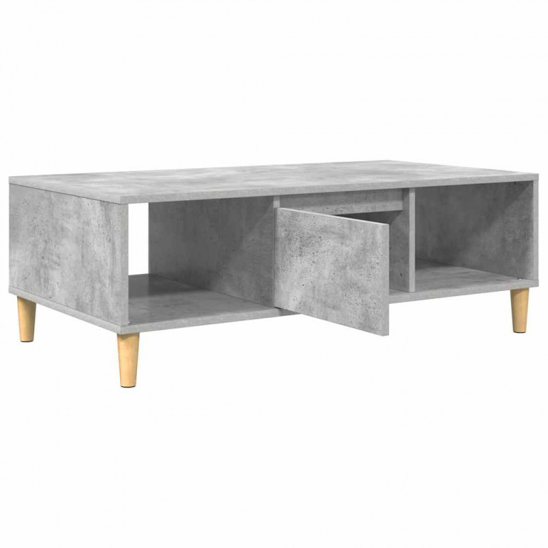 Stolik kawowy Betonowy szary 102 x 55 x 35 cm