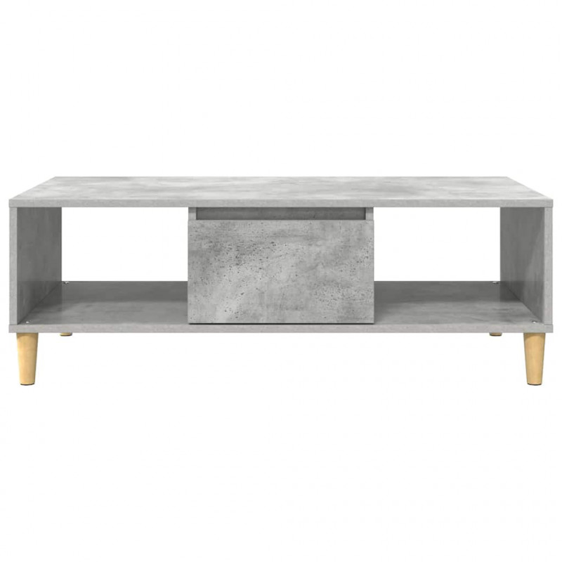 Stolik kawowy Betonowy szary 102 x 55 x 35 cm