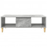 Stolik kawowy Betonowy szary 102 x 55 x 35 cm