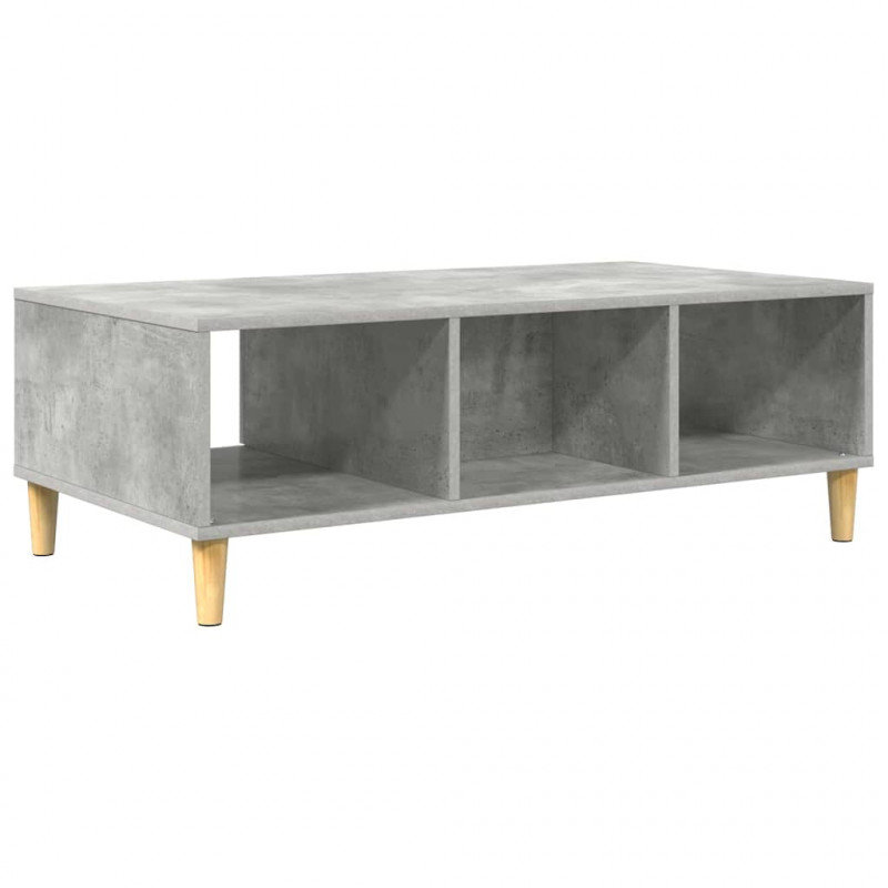 Stolik kawowy Betonowy szary 102 x 55 x 35 cm