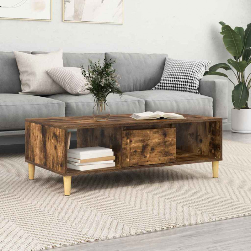 Stolik kawowy Dąb wędzony 102 x 55 x 35 cm