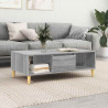 Stolik kawowy Szary Sonoma 102 x 55 x 35 cm