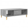 Stolik kawowy Szary Sonoma 102 x 55 x 35 cm