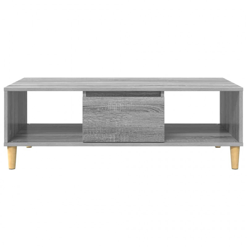Stolik kawowy Szary Sonoma 102 x 55 x 35 cm