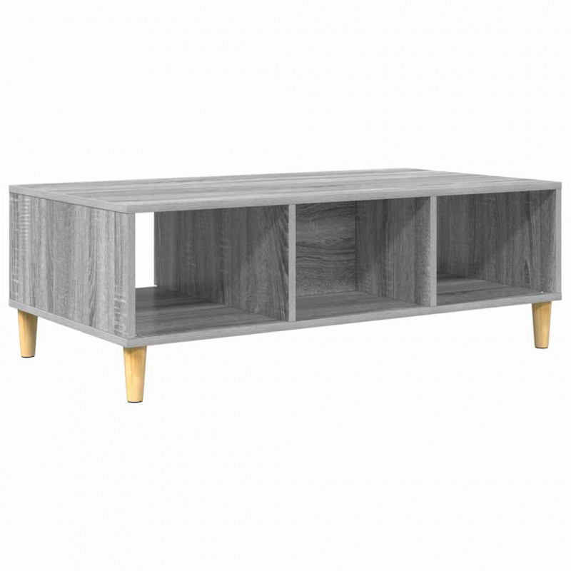 Stolik kawowy Szary Sonoma 102 x 55 x 35 cm