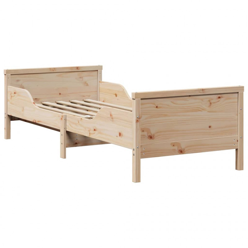 Ramka łóżka Brązowy 80 x 200 cm Materiał drewnopochodny