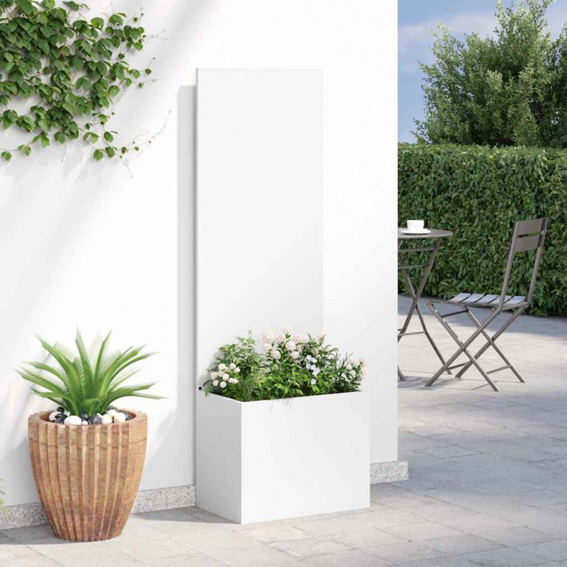 Ekran zapewniający prywatność w ogrodzie Biały 50 x 32 x 150 cm
