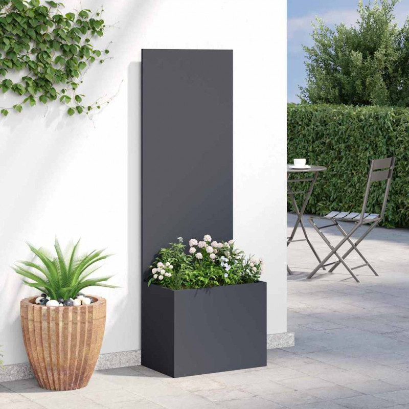 Ekran zapewniający prywatność w ogrodzie Antracyt 50 x 140 cm
