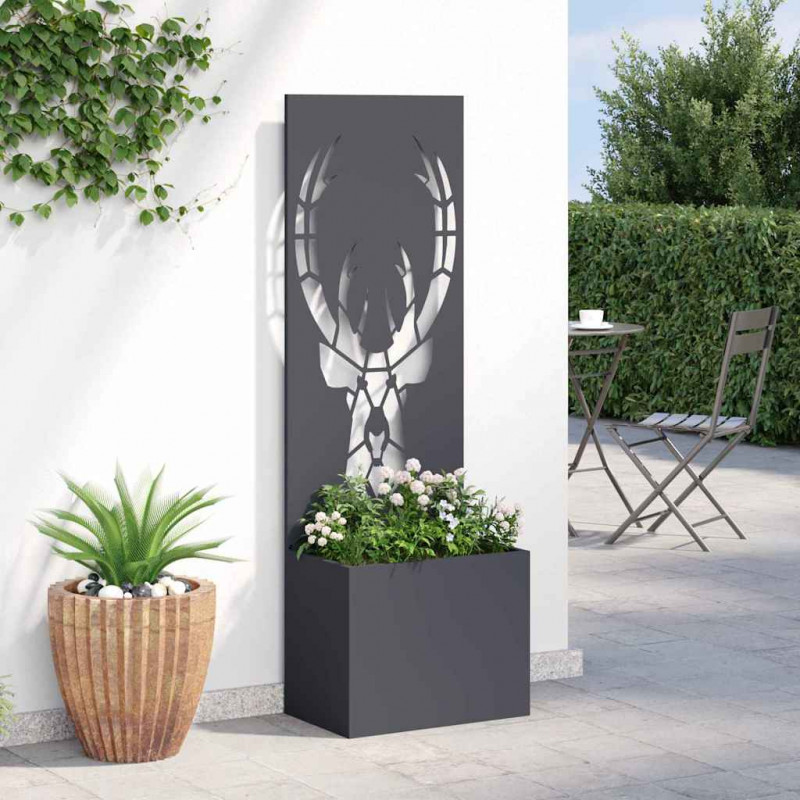 Ekran zapewniający prywatność w ogrodzie Antracyt 50 x 140 cm