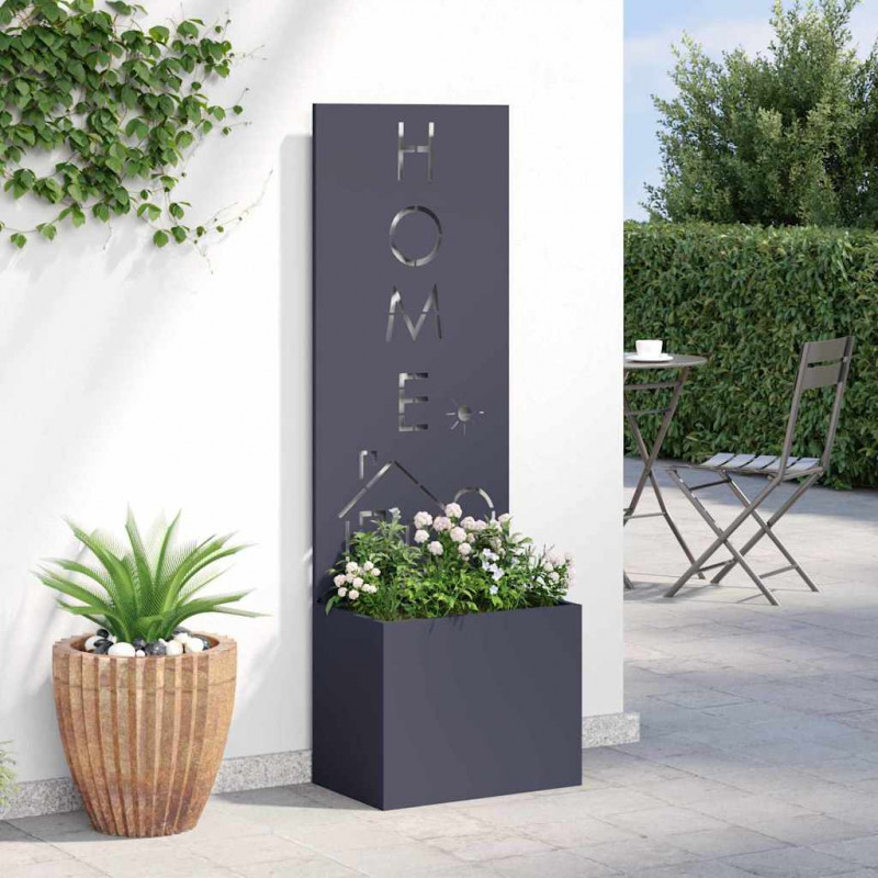 Ekran zapewniający prywatność w ogrodzie Antracyt 50 x 140 cm