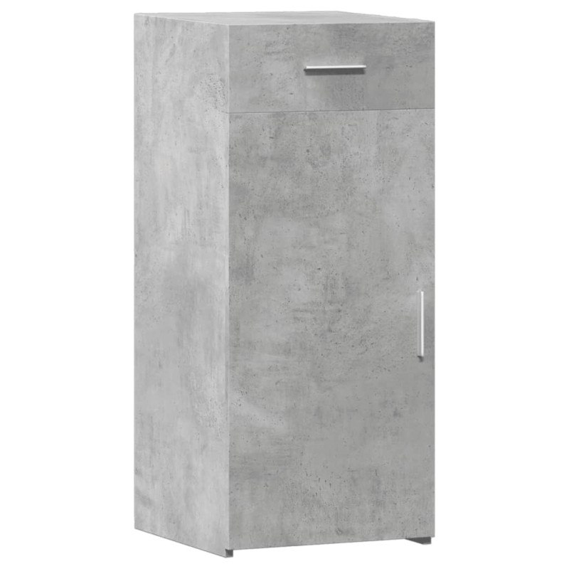 Szafka, szarość betonu, 40x42,5x93 cm, materiał drewnopochodny