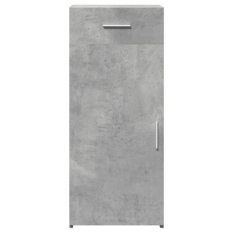 Szafka, szarość betonu, 40x42,5x93 cm, materiał drewnopochodny