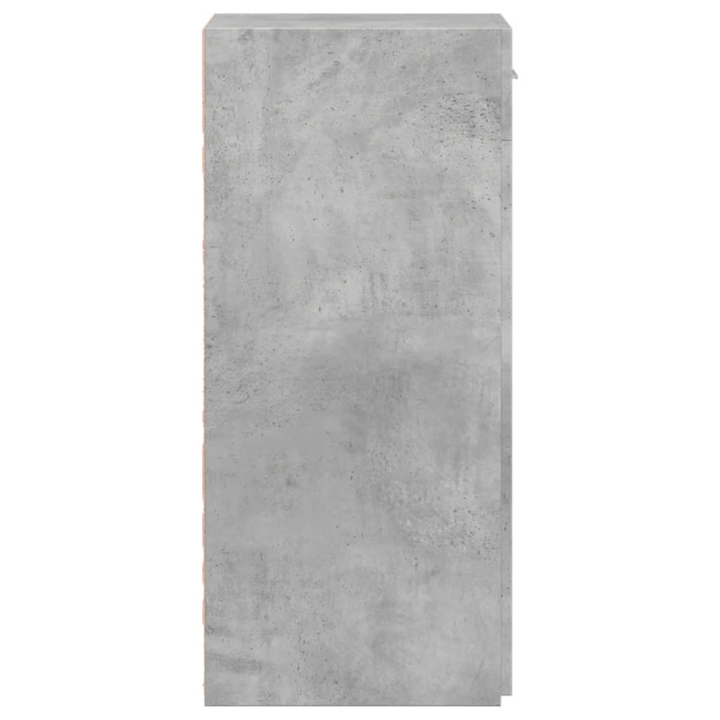 Szafka, szarość betonu, 40x42,5x93 cm, materiał drewnopochodny