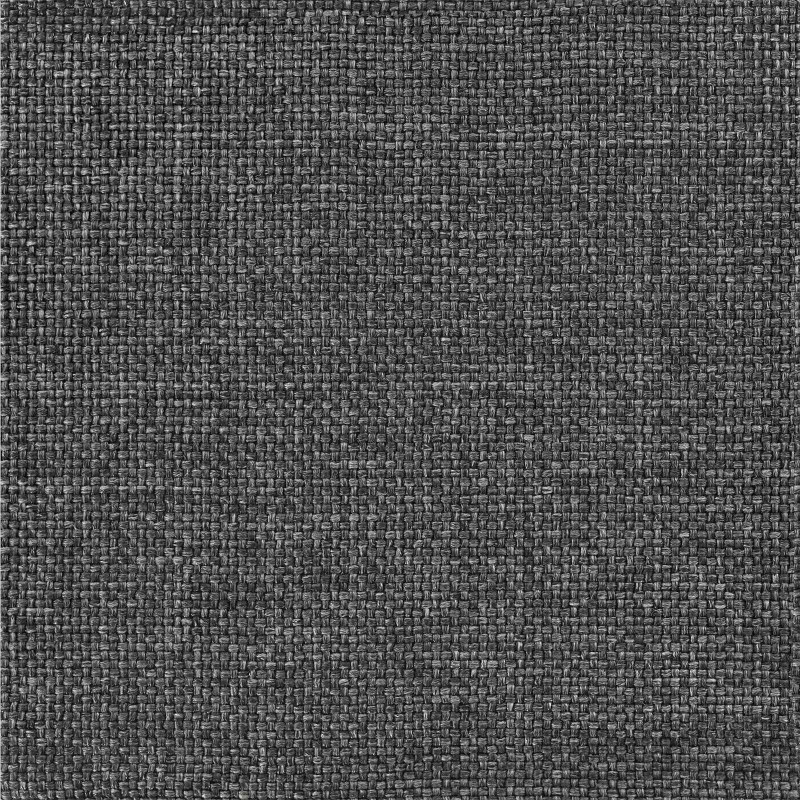 Ramka łóżka z tapicerowanym wezgłowiem Ciemnoszary 140 x 200 cm