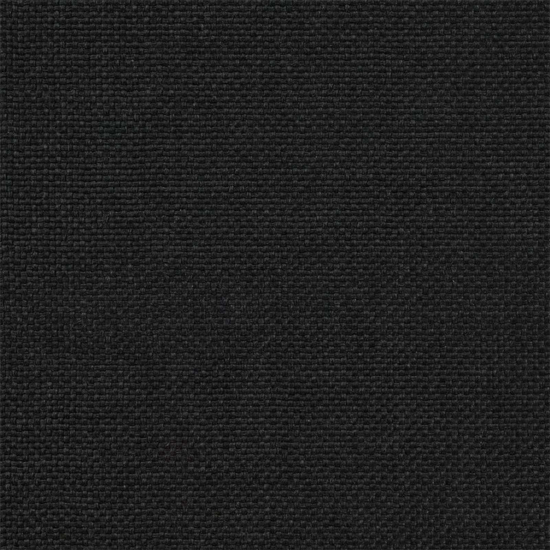 Ramka łóżka z tapicerowanym wezgłowiem Czarny 80 x 200 cm