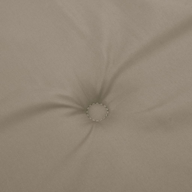 Poduszki na krzesła ogrodowe, 4 szt., taupe, 100x50x3 cm