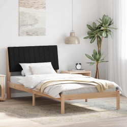 Ramka łóżka Brązowy 100 x 200 cm Lite drewno sosnowe