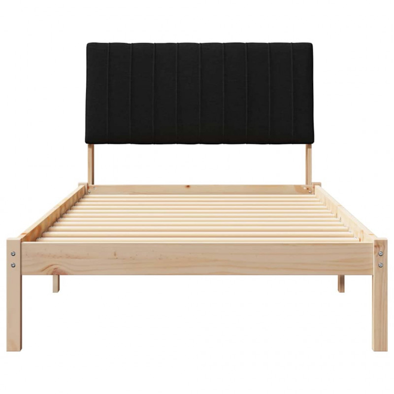 Ramka łóżka Brązowy 100 x 200 cm Lite drewno sosnowe