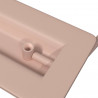 Uchwyty do szafek 2 pcs Różowy 85 x 45 mm Metal