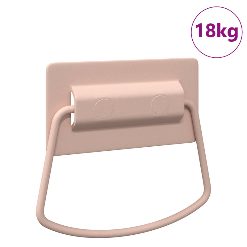 Uchwyty do szafek Różowy 85 x 45 mm Metal