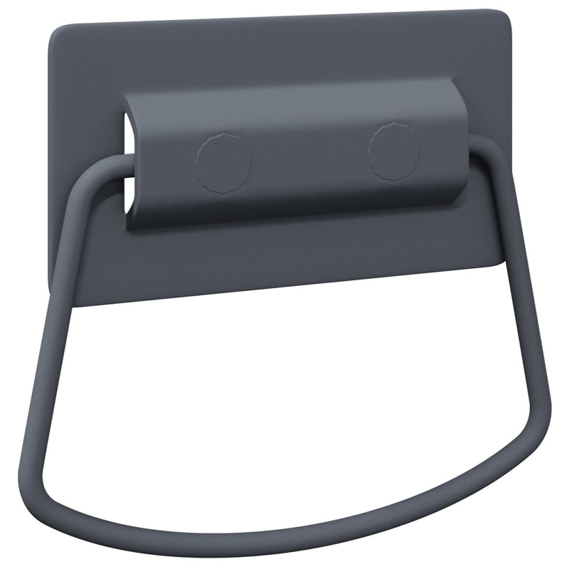 Uchwyty do szafek Antracyt 85 x 45 mm Metal