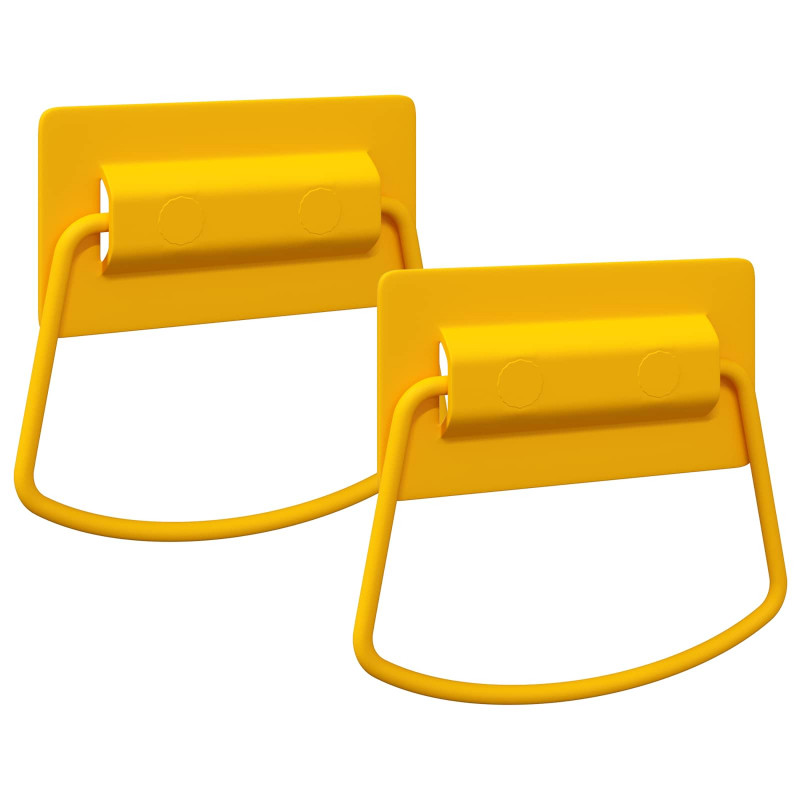 Uchwyty do szafek 2 pcs Musztardowy 85 x 45 mm Metal
