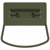 Uchwyty do szafek Zielony oliwkowy 85 x 45 mm Metal