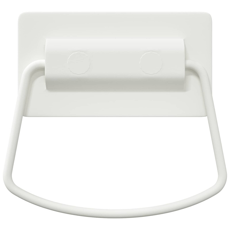 Uchwyty do szafek 12 pcs Biały 85 x 45 mm Metal