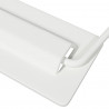 Uchwyty do szafek 12 pcs Biały 85 x 45 mm Metal