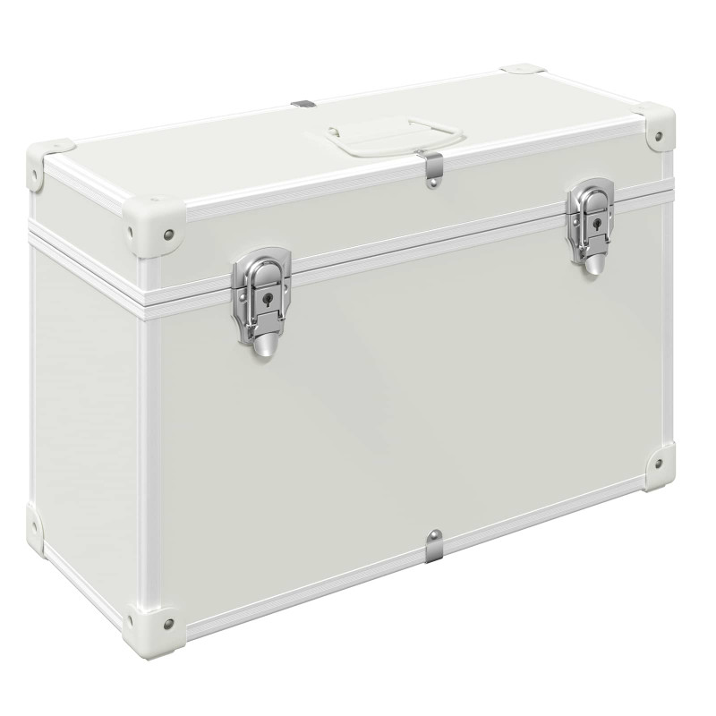 Uchwyty do szafek Biały 85 x 45 mm Metal