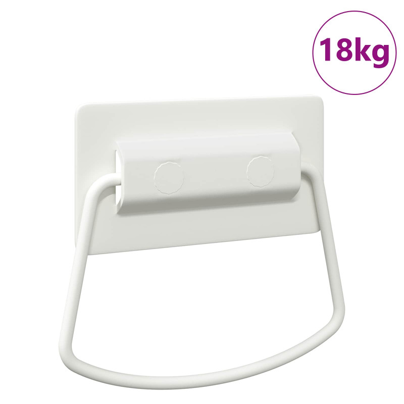 Uchwyty do szafek Biały 85 x 45 mm Metal