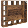 Szafka z lustrem z półką Stare drewno 91 x 15 x 76,5 cm