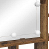 Szafka z lustrem z półką Stare drewno 91 x 15 x 76,5 cm