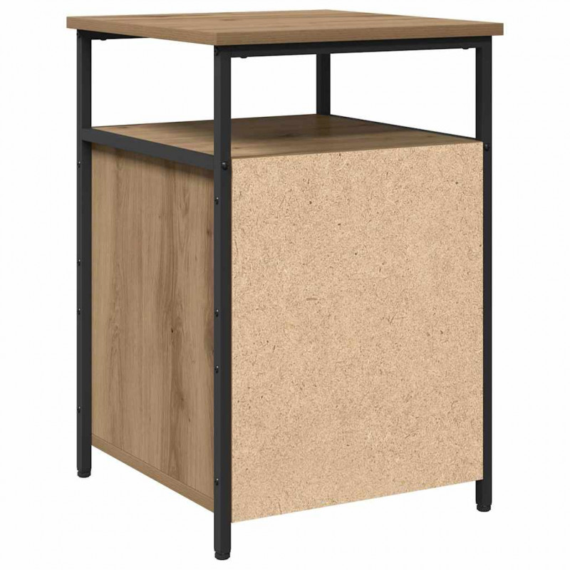 Szafka Nocna dąb artisan Materiał drewnopochodny