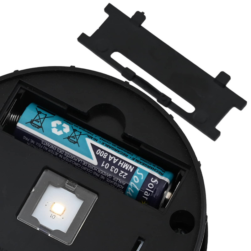 Solarna Lampa LED na Ścieżkę 2 pcs Antracyt