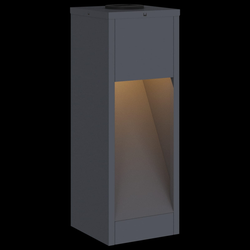 Solarna Lampa LED na Ścieżkę 2 pcs Antracyt