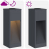 Solarna Lampa LED na Ścieżkę 2 pcs Antracyt