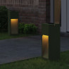 Solarna Lampa LED na Ścieżkę 2 pcs Zielony oliwkowy