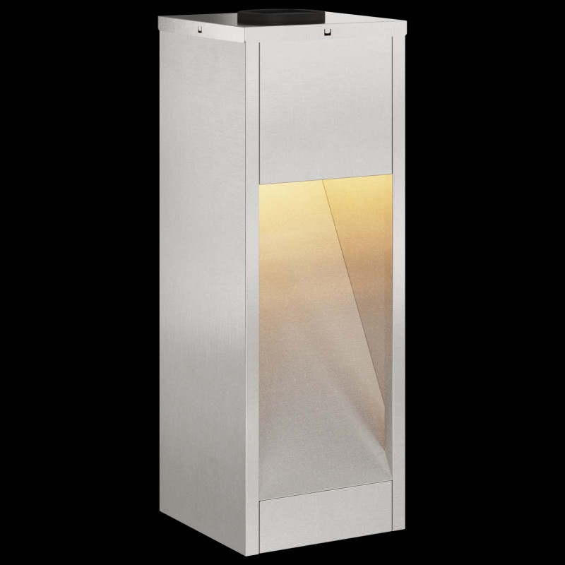 Solarna Lampa LED na Ścieżkę 2 pcs Srebrny Stal nierdzewna