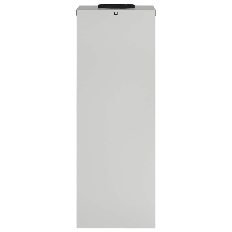 Solarna Lampa LED na Ścieżkę 2 pcs Srebrny Galwanizowany