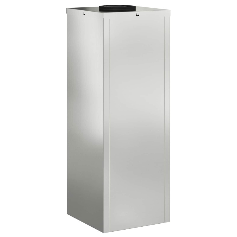 Solarna Lampa LED na Ścieżkę 2 pcs Srebrny Galwanizowany