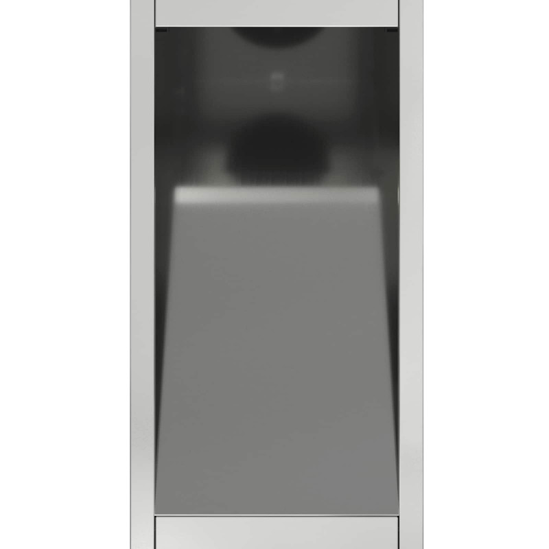 Solarna Lampa LED na Ścieżkę 2 pcs Srebrny Galwanizowany
