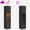 Solarna Lampa LED na Ścieżkę 2 pcs Czarny