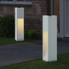 Solarna Lampa LED na Ścieżkę 2 pcs Biały