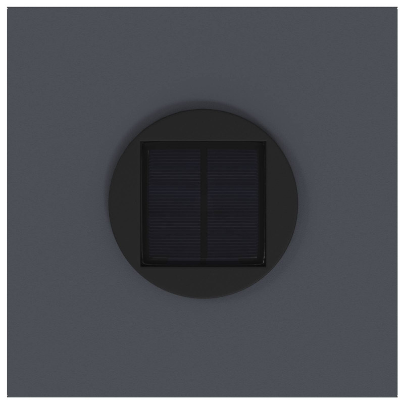 Solarna Lampa LED na Ścieżkę 2 pcs Antracyt
