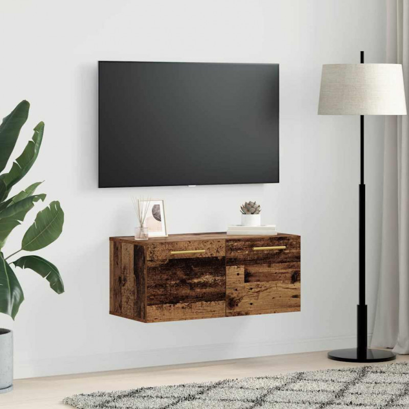 Szafka ścienna Stare drewno 80 x 36.5 x 35 cm