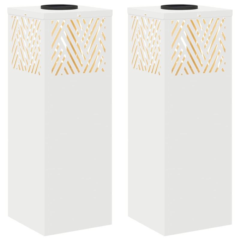 Słoneczna LED lampa na ścieżkę 2 pcs Biały