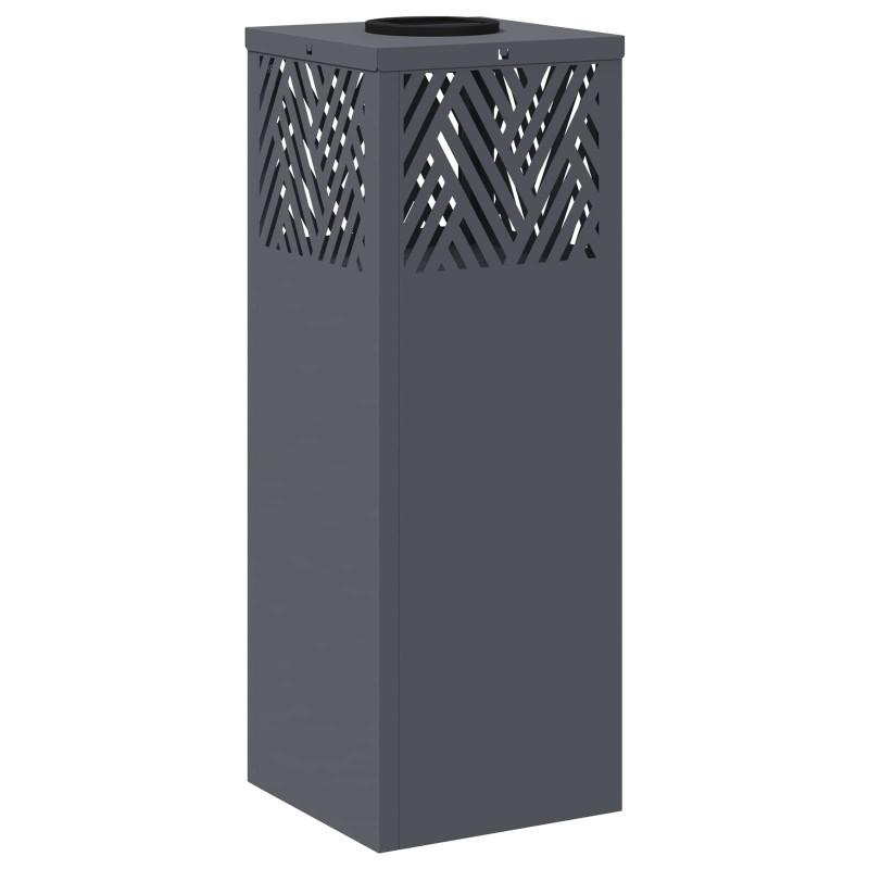 Słoneczna LED lampa na ścieżkę 2 pcs Antracyt